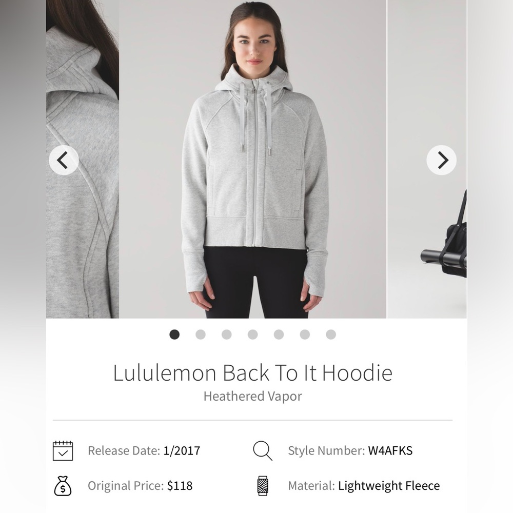 Lululemon Back To It Hoodie